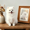 Custom needle felted dog statue, realistic handmade wool felt pet replica, personalized keepsake memorial gift