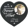 Personalized Pet Memorial Stone,Custom Cat Grave Marke Plaque With Photo&Name,Garden Slate Tombstone Pet Loss Remembrance Gift 13