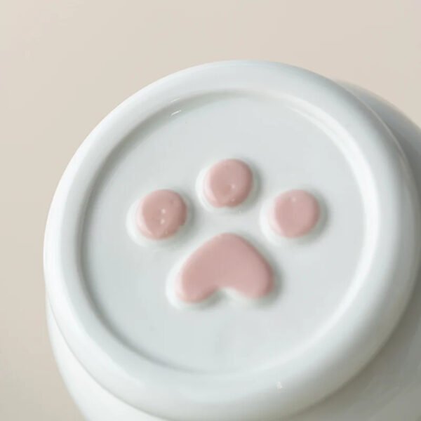 Custom Photo Ceramic Pet Urn, Personalized Dog Cat Ashes Memorial Jar, Pet Loss Sympathy Keepsake Gift For Pet Owners