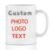  C handle white mug